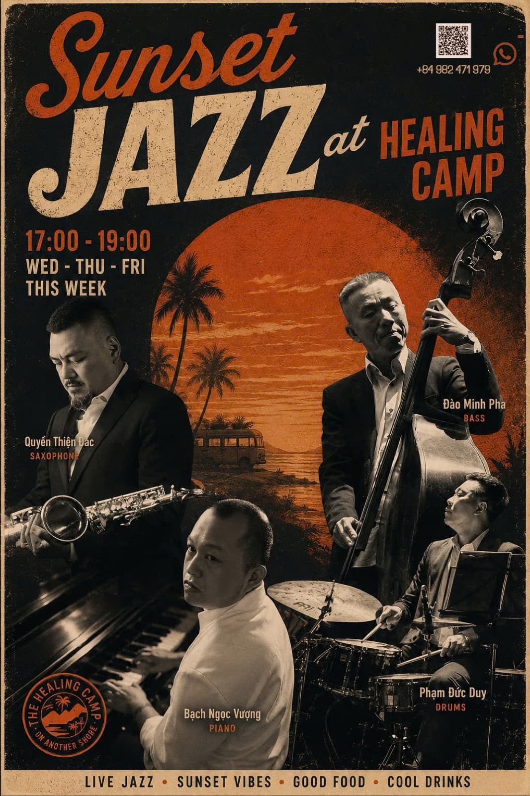 Sunset Jazz on Cat Ba: Live Music at Chut Chit Beach, 22–24 July 2026