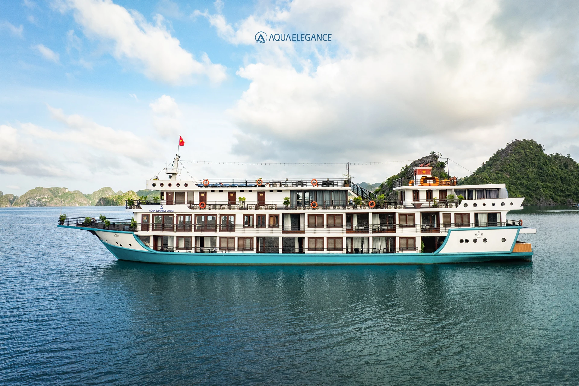 Aqua Elegance Cruise — Ha-Long- und Lan-Ha-Bucht, 3 Tage 2 Nächte