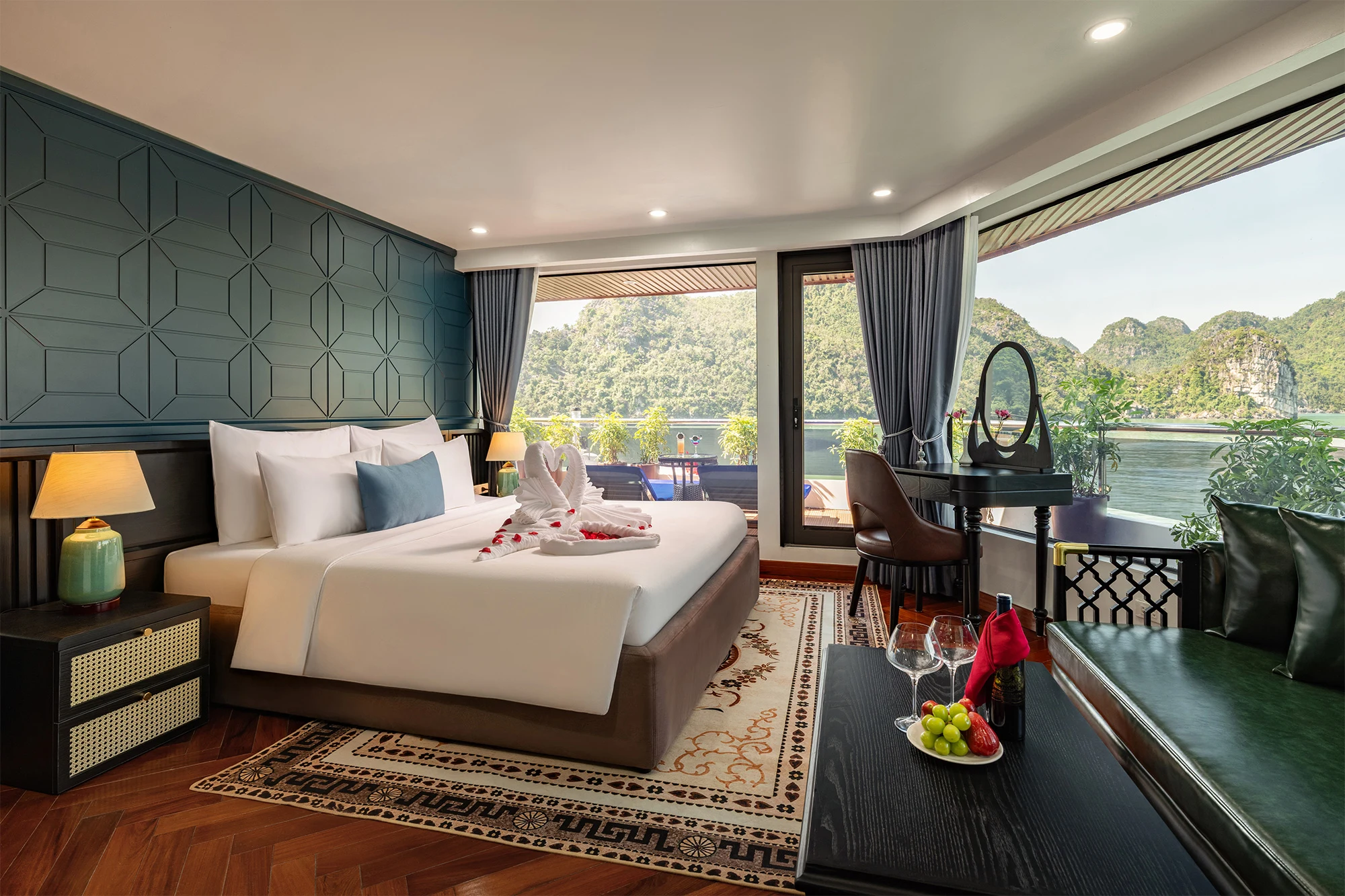 Suite Honey Moon Terrace auf der Aqua Luxury Cruise